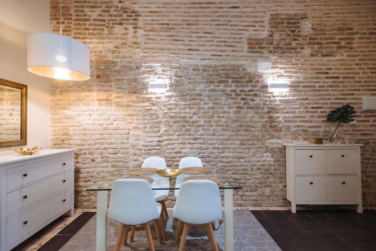Cozy Apartment In House-Palace With Private Patio 塞维利亚 外观 照片